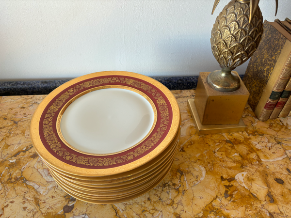 assiettes raynaud limoges