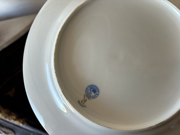 dessous assiettes raynaud limoges